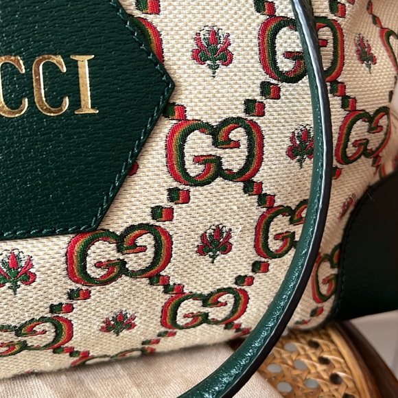 Gucci Ophidia Centennial Flower GG canvas medium tote - Picture 8 of 16